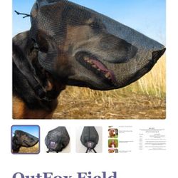 Out Fox Mask For Dogs (Medium)
