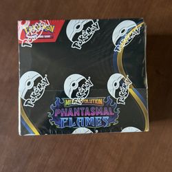 Pokemon Mega Evolution Phantasmal Flame Booster Box