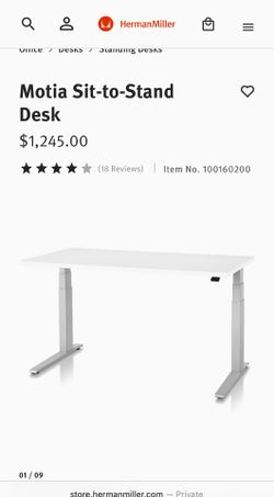 Sit To Stand Automatic Desk 