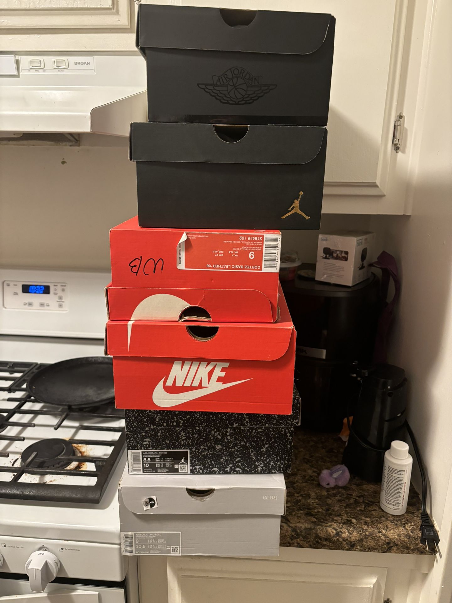 Nike Jordan Shoe Boxes 