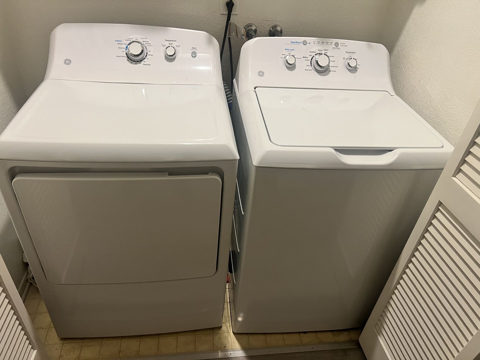 Washer And Dryer