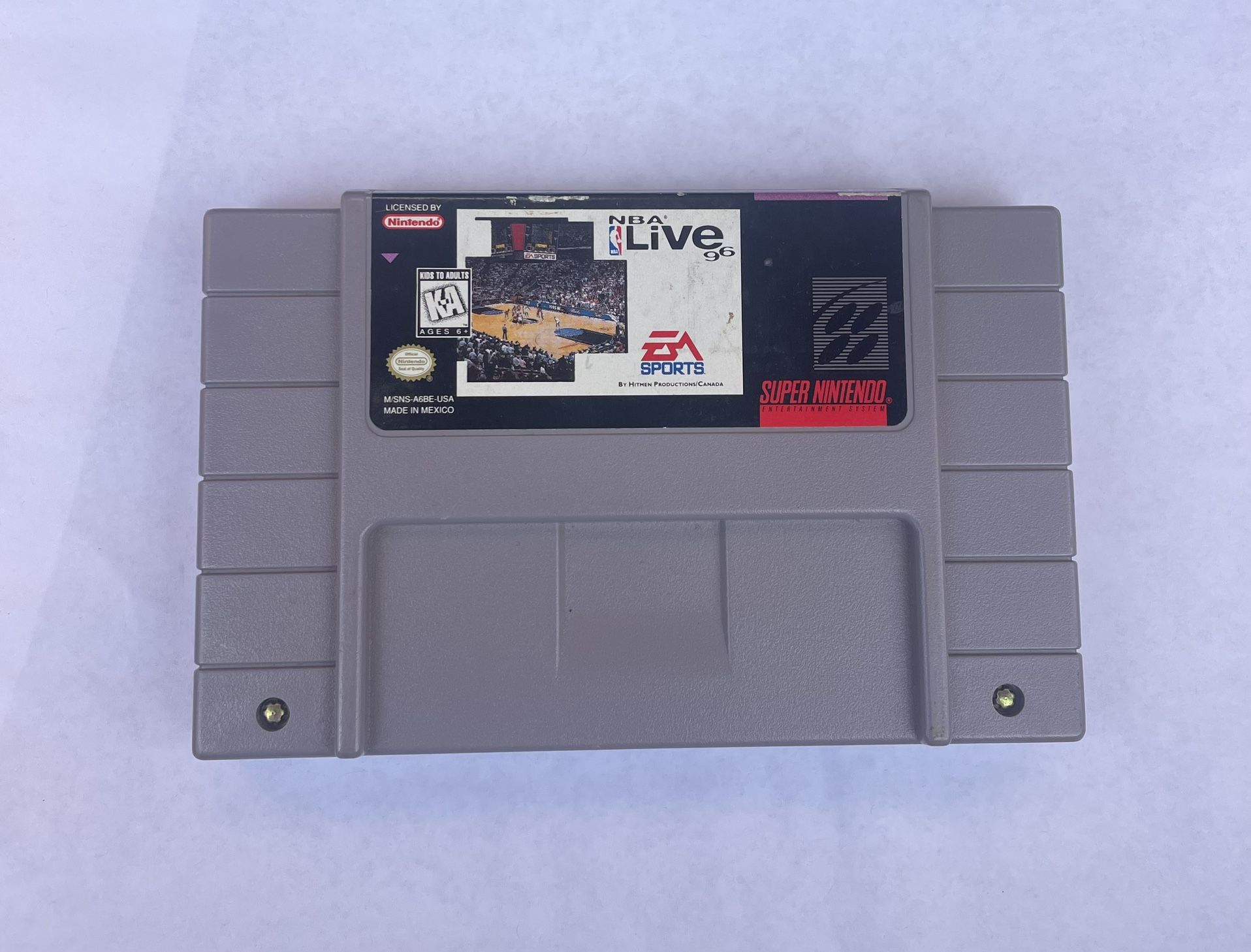 NBA Live 96 (Super Nintendo Entertainment System, 1995) 