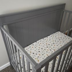 Crib and Mattress 