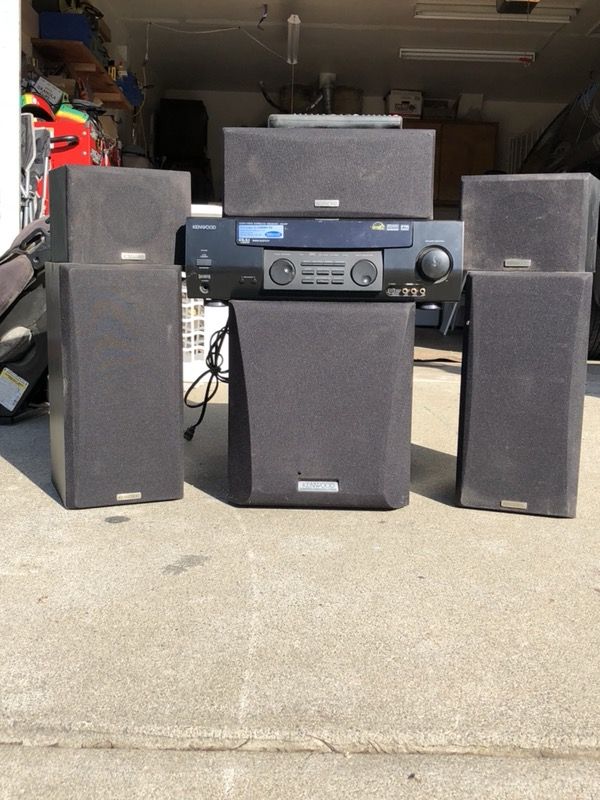 Kenwood CS-5.1 surround sound system.