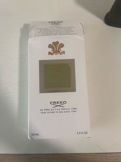New bottle of Creed Green Irish Tweed