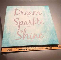Dream Big Canvas Wall Art