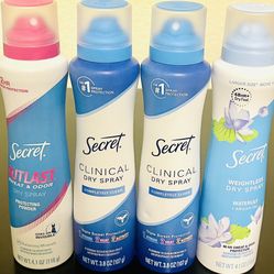 Secret Deodorant Spray (4)