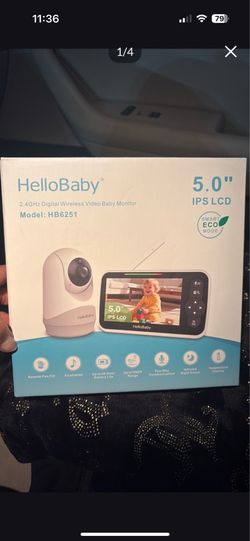 Hello. Baby digital wireless monitor
