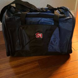 (C) Sports illustrated (SI) Zippered Gym Bag 14x10x10” New