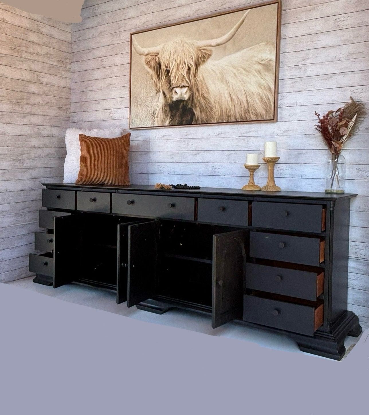 XL Dresser - Bedroom Set - Dresser Set - Sideboard - Buffet - Entertainment Center 