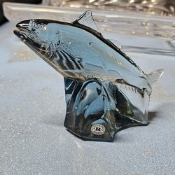 Paul Hoff Limited Edition trout Figurine World Wildlife Fund 1984 Limited Of 8k