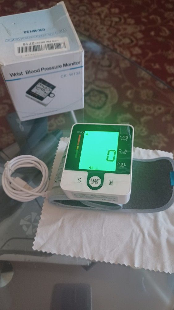 Wrist Blood Pressure Monitor
