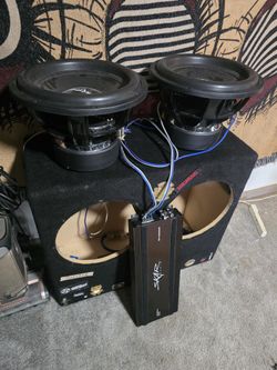 Skar Car Audio System 2 15 Inch Subs