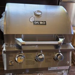Gas Grill 24 - in  Stainless Steel 3 Burner Deop-in  Duro NXR