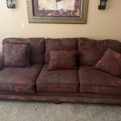 Ashley Sofa & Loveseat Set – Clean, Comfortable, Well-Kept