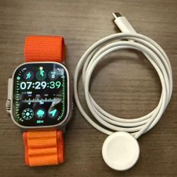 Apple Watch Ultra 1 - With Pulse Ox - New Band And a Charger