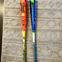 USA Easton Hype Fire 31” drop 10. USA Eaton Speed 30” drop 10.