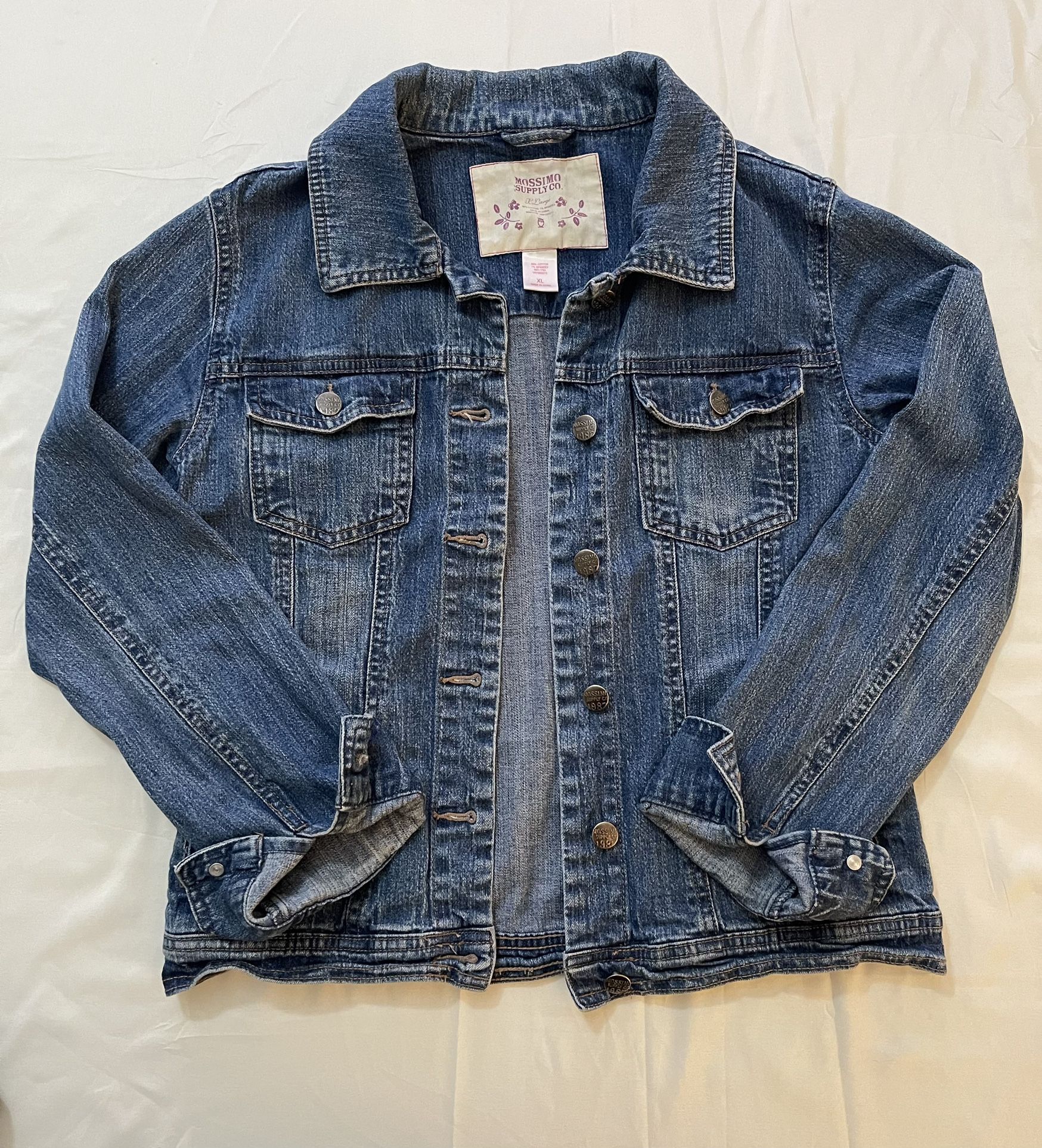 Denim Jean Jacket Women’s MOSSIMO Size XL