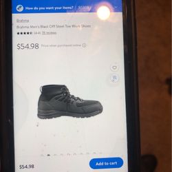 STEEL TOE WORK BOOTS 