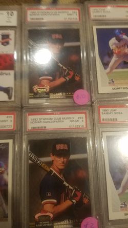 Card lot...mint rookies...garciapparra. Josh hamilton..sammy sosa.greg maddux