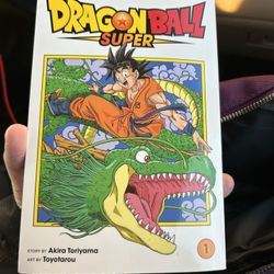 Dragon Ball Z, super book one manga
