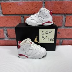 Nike Air Jordan 6 Retro ‘Red Oreo’ Size 5C (TD) 
