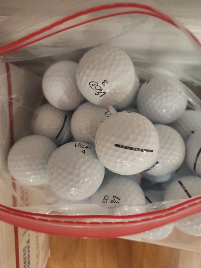 70 Vice Golf Balls 
