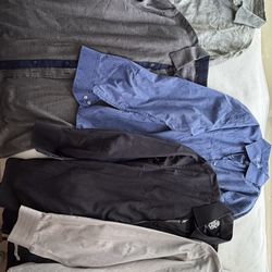 Brand-name shirts, most are new and the others have only been worn once.