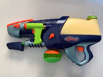 Vintage 2004 Super Soaker Triple Aggressor Water Gun – Tested Working