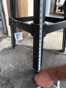 Black Metal Bar Stool Frame
