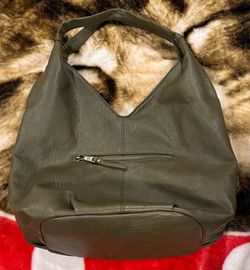 Antik Kraft Khaki Handbag Silky Soft