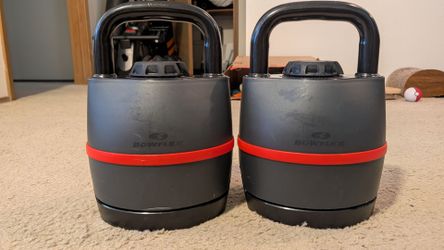 Bowflex SelectTech 840 Adjustable Kettlebells — Pair