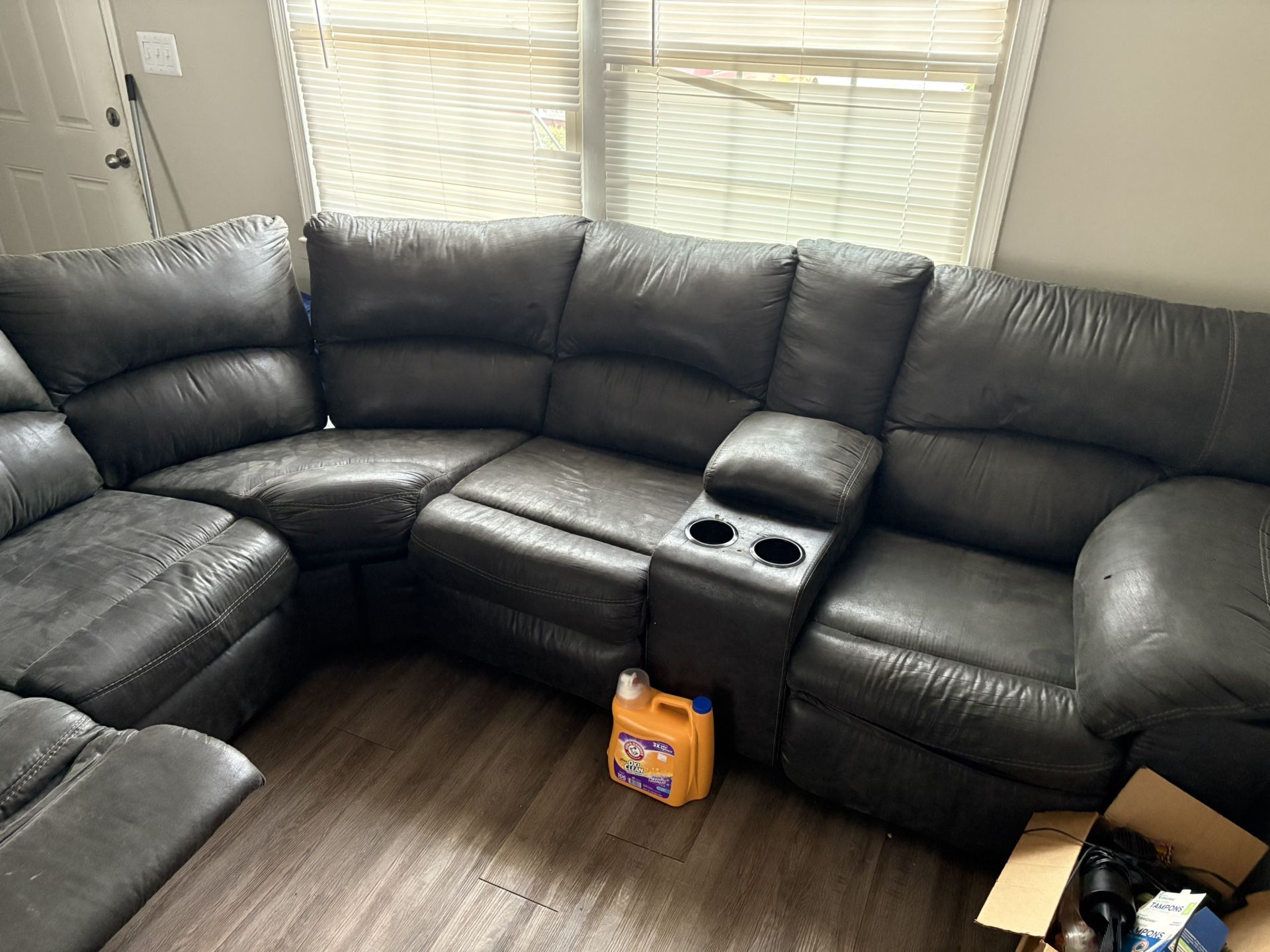 Grey Sectional Need Gone ASAP