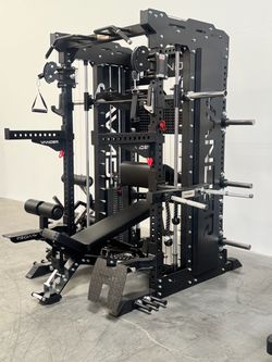NEW HEAVY DURY SQUAT RACK SMITH MACHINE HOME GYM DEAL !! - FREE DELIVERY