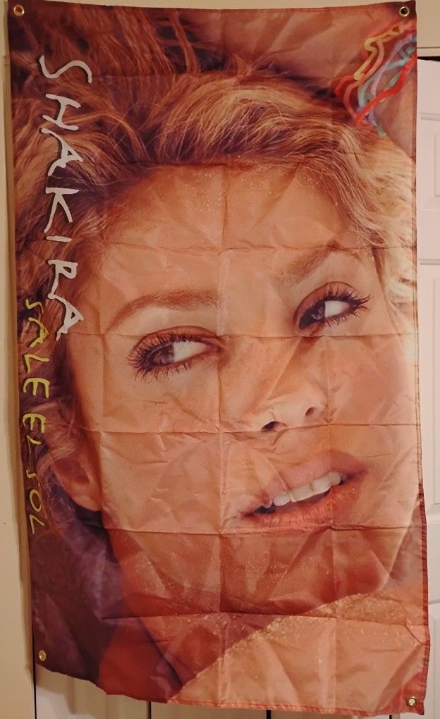 Shakira Banner 3 x 5 Ft NEW