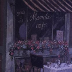 Large Ruans Manning Painting 