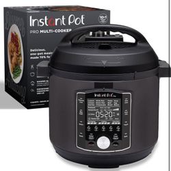 Instant Pot Pro 10-in-1 Pressure Cooker, Slow Cooker, Rice/Grain Cooker, Steamer, Sauté, Sous Vide, Yogurt Maker, Sterilizer, and Warmer, Includes App