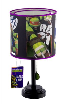 Teenage mutant ninja turtle table lamp $15 obo