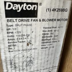 Dayton Upblast Vent & Aluminum For Fan W/motor