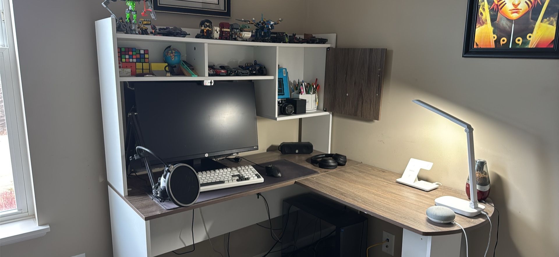 L shaped Study Table