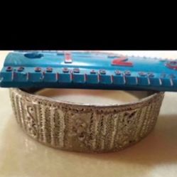 CA. ASIAN STYLE BRACELET CUFF. VINTAGE. 