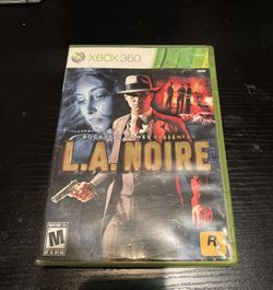 LA Noire Xbox 360