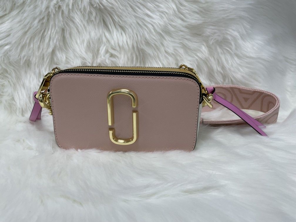 Marc Jacobs The Snapshot Crossbody Bag Rose Multi