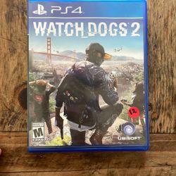 Watchdogs 2 PS4 Disc