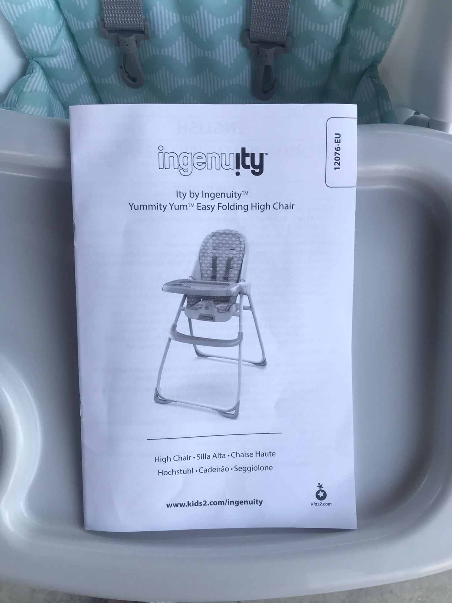 Ingenu!ty Easy Folding High Chair