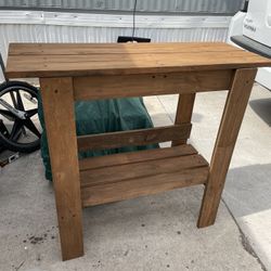 Wooden Entryway Table. ( Just Build )