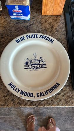 Nostalgic Blue Plate Special