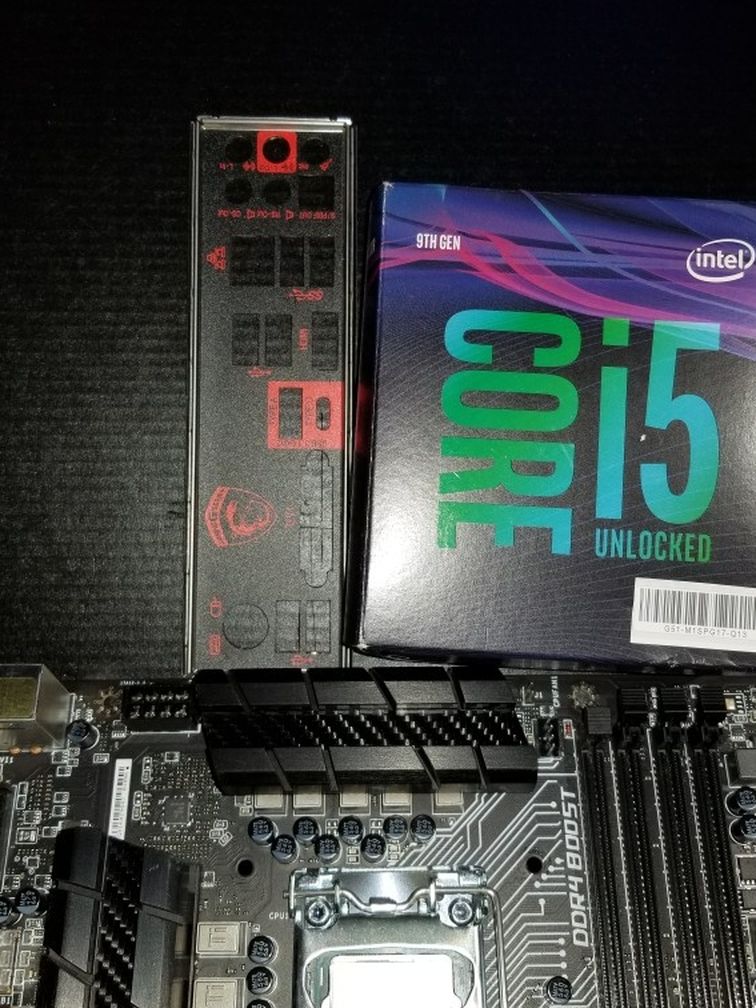 MSI Pro Carbon Z170A With Core I5 6600k