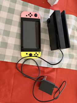 Nintendo Switch with Dock and Power Adapter