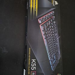 Corsair K55 Rgb Keyboard And Mouse 